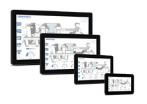 G-Mation V44 - 臂/管安装多点触摸面板PC