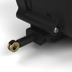 GSH-S 1.8-8.3 m - 用于线性位置测量的拉绳位移传感器,测量范围 1.8 至 8.3 m,提供 模拟和数字输出。