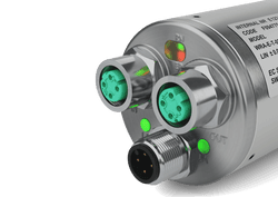 WRA-E - 先進非接觸式磁致伸縮感測器 - AISI 316螺纹杆 - Ethercat输出