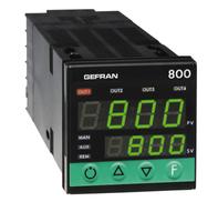 800 - PID 控制器，1/16 DIN标准导轨安装
